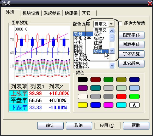 5.1　大智慧软件的配置