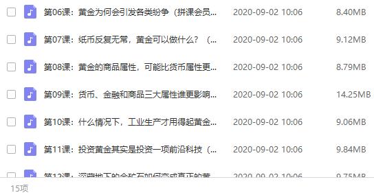 财经-《肖磊看市丨点对点掘金课》课程合集百度云网盘资源分享下载[MP3/MP4/PDF/4.46GB]