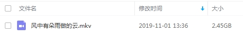 娄烨导演电影《风中有朵雨做的云》高清[MKV/2.45GB]百度云网盘下载