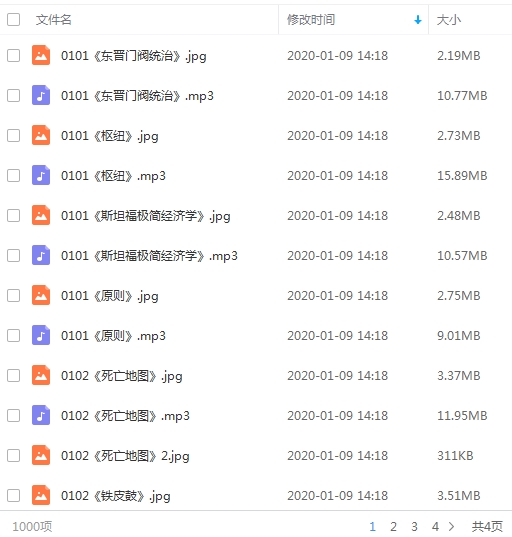 得到每天听本书2018全年音频全集[MP3/18.97GB]百度云网盘下载