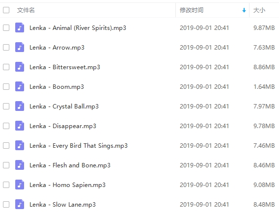 蕾恩卡·克莉帕克(Lenka Kripac)109首歌曲无损+MP3合集百度云网盘下载