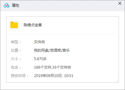 陈绮贞所有专辑18CD无损WAV歌曲合集打包百度云网盘下载