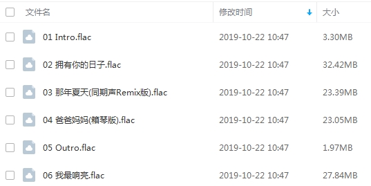 许飞9张专辑歌曲合集[FLAC/MP3/1.41GB]百度云网盘下载