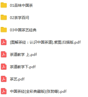 茶艺茶道视频+电子书教程合集[FLV/PDF/2.29GB]百度云网盘下载