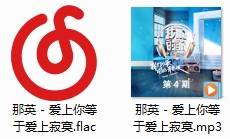 那英&肖战单曲《爱上你等于爱上寂寞》[FLAC/MP3/44.15MB]百度云网盘下载