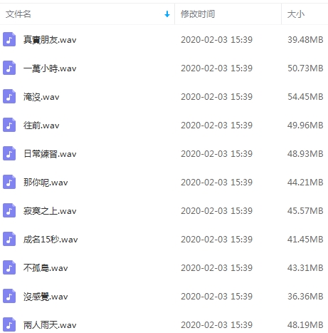 宇宙人无损歌曲精选11首[WAV/502.63MB]百度云网盘下载