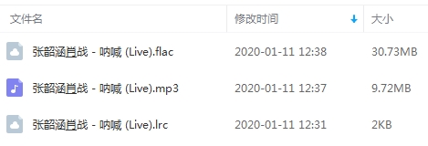 张韶涵&肖战单曲《呐喊 (Live)》[FLAC/MP3/40.45MB]百度云网盘下载