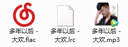 大欢单曲《多年以后》无损[FLAC/MP3/LRC/32.51MB]百度云完网盘下载
