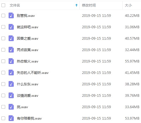 安又琪10首无损歌曲精选合集[WAV/407.37MB]百度云网盘下载