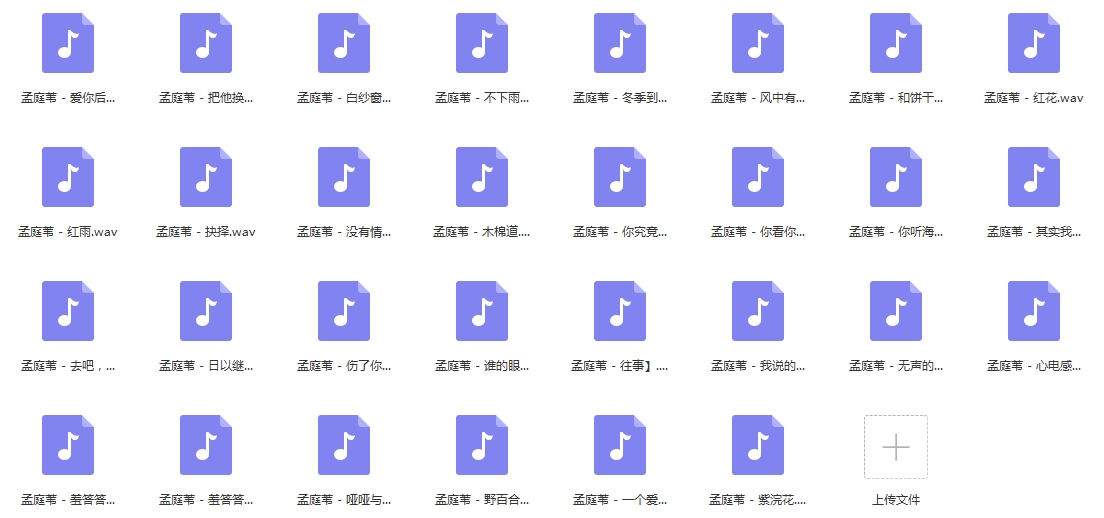 孟庭苇无损歌曲精选30首[WAV/1.36GB]百度云网盘下载