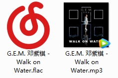 G.E.M. 邓紫棋单曲《Walk on Water》电影《终结者：黑暗命运》主题曲[FLAC/MP3/33.97MB]百度云网盘下载