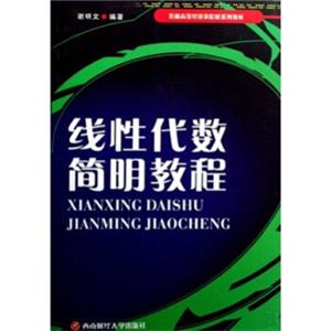 普通高等经济类院校系列教材：线性代数简明教程