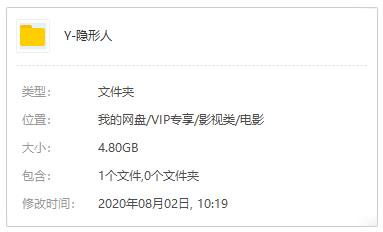 雷沃纳尔执导电影《隐形人/隐身人》(2020)超清百度云网盘下载（中英双字/无水印）[MP4/1080P/4.80GB]