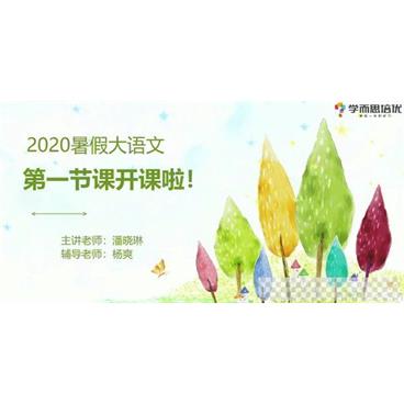 潘晓琳-学而思2020年大班升一年级语文暑期培训班视频[MP4/6.84GB]百度云网盘下载