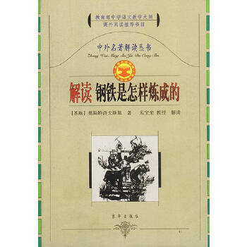 中外名著解读丛书：解读钢铁是怎样炼成的/电子书pdf格式百度云网盘下载