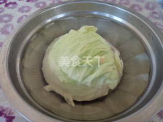 里脊肉炒圆白菜的做法步骤：2