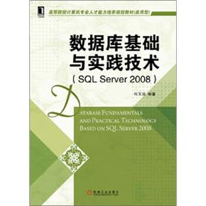 高等院校计算机专业人才能力培养规划教材：数据库基础与实践技术（SQLServer2008）