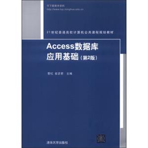 Access数据库应用基础（第2版）/21世纪普通高等计算机公共课程规划教材