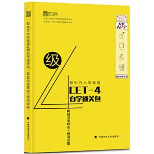 新东方大学英语4级自学通关包真题深度解读+预测试卷