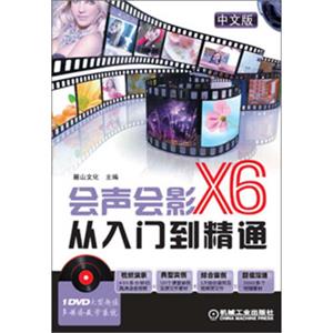 会声会影X6从入门到精通（中文版）（附DVD-ROM光盘1张）