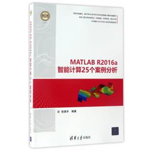 精通MATLAB：MATLABR2016a智能计算25个案例分析