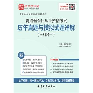 青海省会计从业资格考试历年真题与模拟试题详解（三科合一）