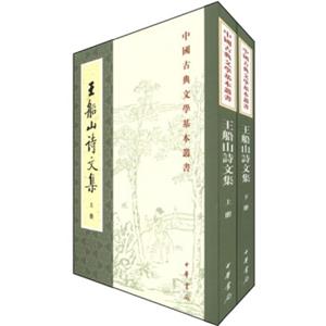 中国古典文学基本丛书：王船山诗文集（繁体坚排版）（套装全2册）